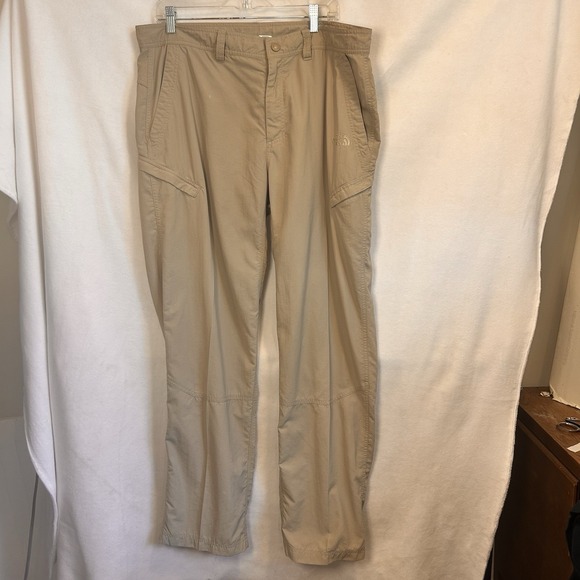 The North Face Other - North Face Cargo Pants Mens 38x32 Tan  Rip Stop Lightweight Utility Hiking EUC